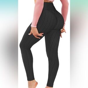 Butt Lifting Anti Cellulite Leggings for Women High Waisted Tummy Control